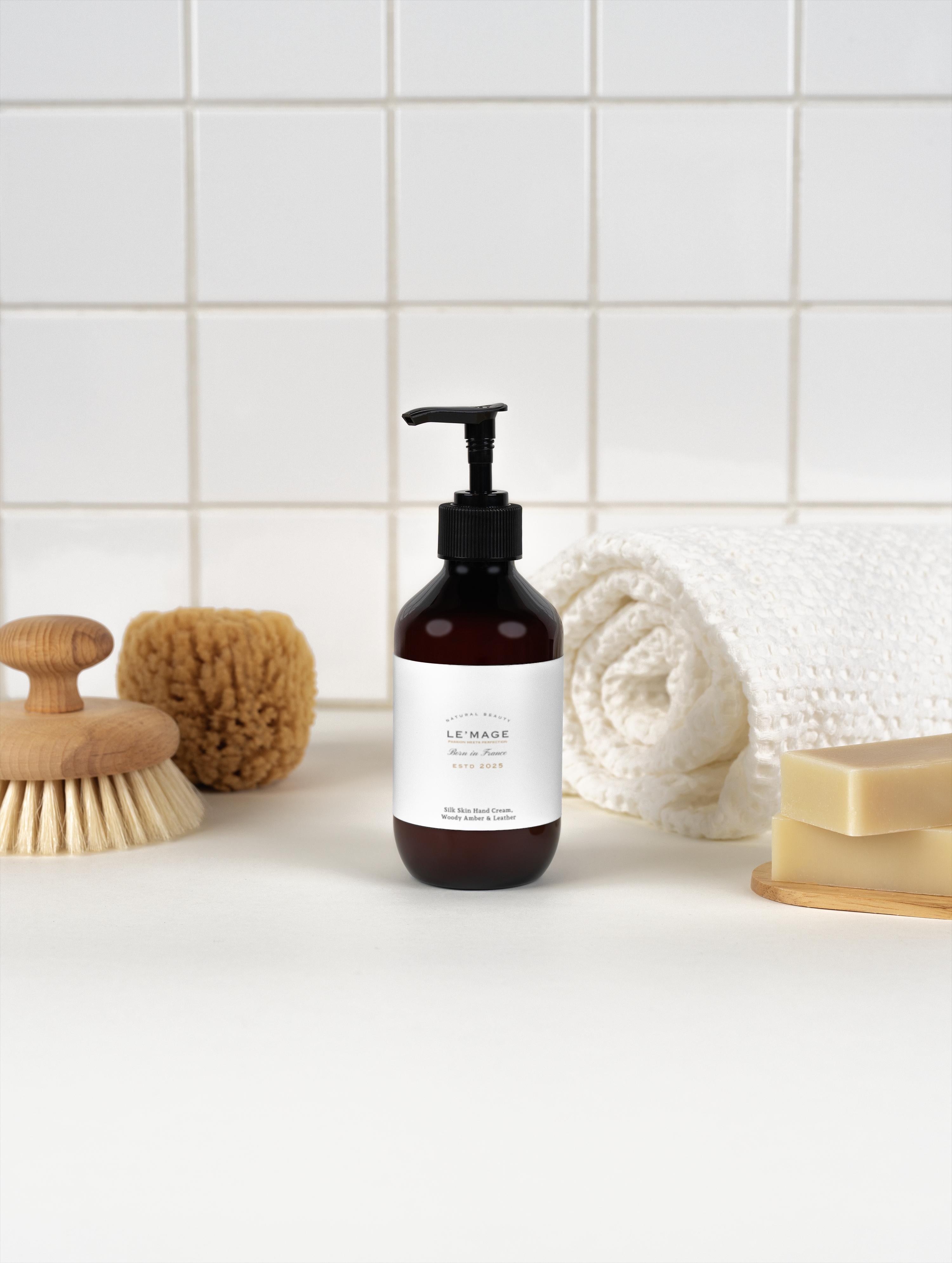 Silk Skin Hand Cream, Woody Amber & Leather